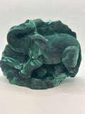 Malachite Elephant - New listing
