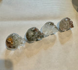 Garden Quartz Crystal Carving Skulls