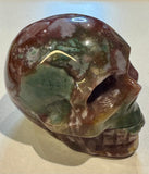 Ocean Jasper Skull 269 gm