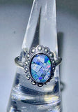 Ethiopian Mosaic Crystal Ring