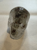 Garden Quartz Crystal Carving Skull