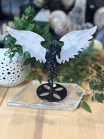 Mangano calcite Angel/devil wings