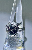 Tourmilated Quartz Ring