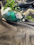 Volcanic agate whale