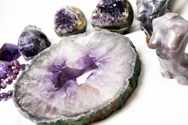 Amethyst Statement Piece - Crystal Towers & Generators